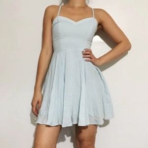 Aritzia Talula Lipinski Mint Light Blue Mini Dress 4